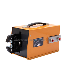 Pneumatic crimping machine
