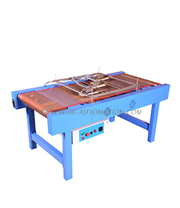 Heat shrinkable tube heating machine