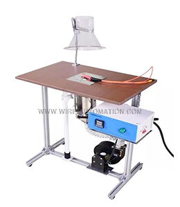 Heat shrinkable tube heating machine