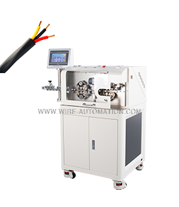 Fully automatic computerized wire stripper