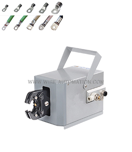 Pneumatic crimping machine