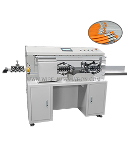 Automatic Coaxial Cable Cutting & Stripping Machine (5 - 25 mm) (6 - 120 mm&sup2;)