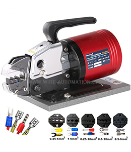 Pneumatic crimping machine