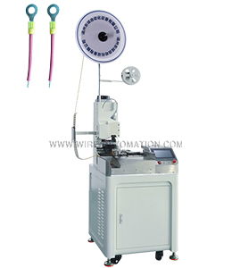 全自動冷壓端子單頭機