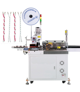 全自動打端扭線沾錫機