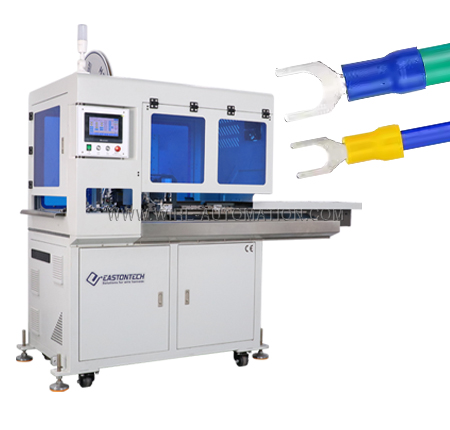 自動五線打端沾錫機