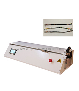 行程一米連纏膠布機