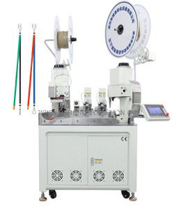 全自（zì）動雙線合壓端子機
