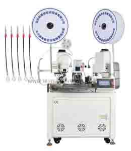 全自（zì）動雙頭打（dǎ）端單穿防（fáng）水栓端子機（jī）