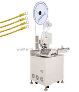 全自動冷壓端子單頭機