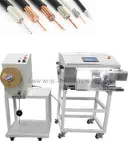 Automatic Coaxial cable cutting & StrippingMachine