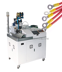 全（quán）自動單頭銅帶沾錫機