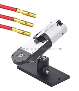 Pneumatic terminal crimping pliers