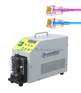 Crystal head crimping machine