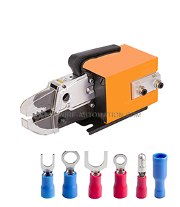 Pneumatic crimping machine